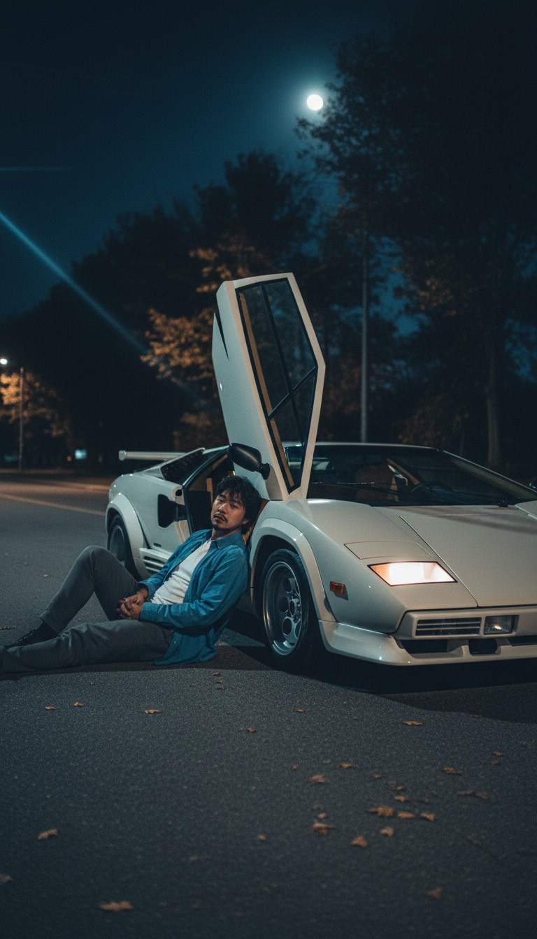 Countach Pose
