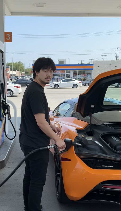 McLaren Gas Station
