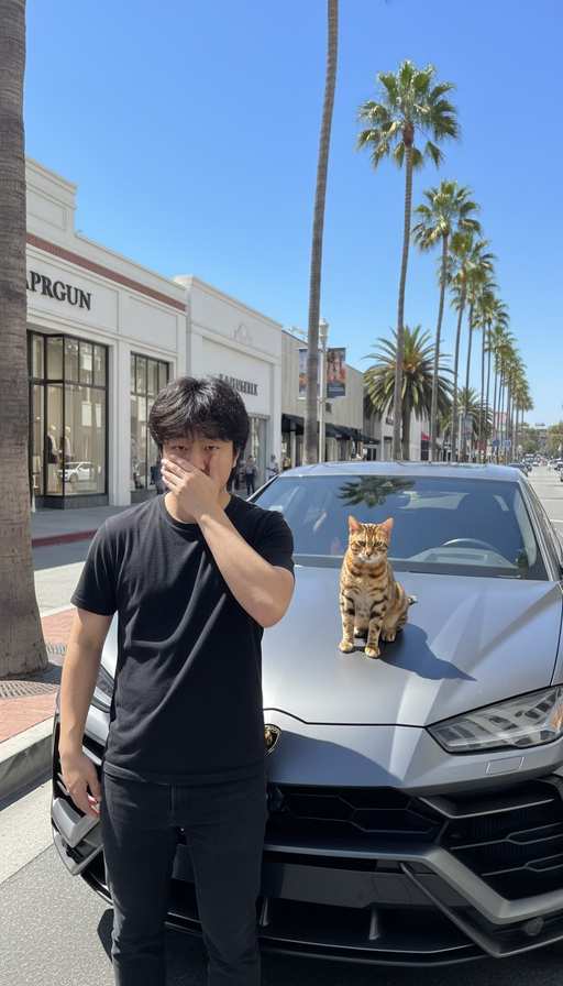 Rodeo Drive Lambo